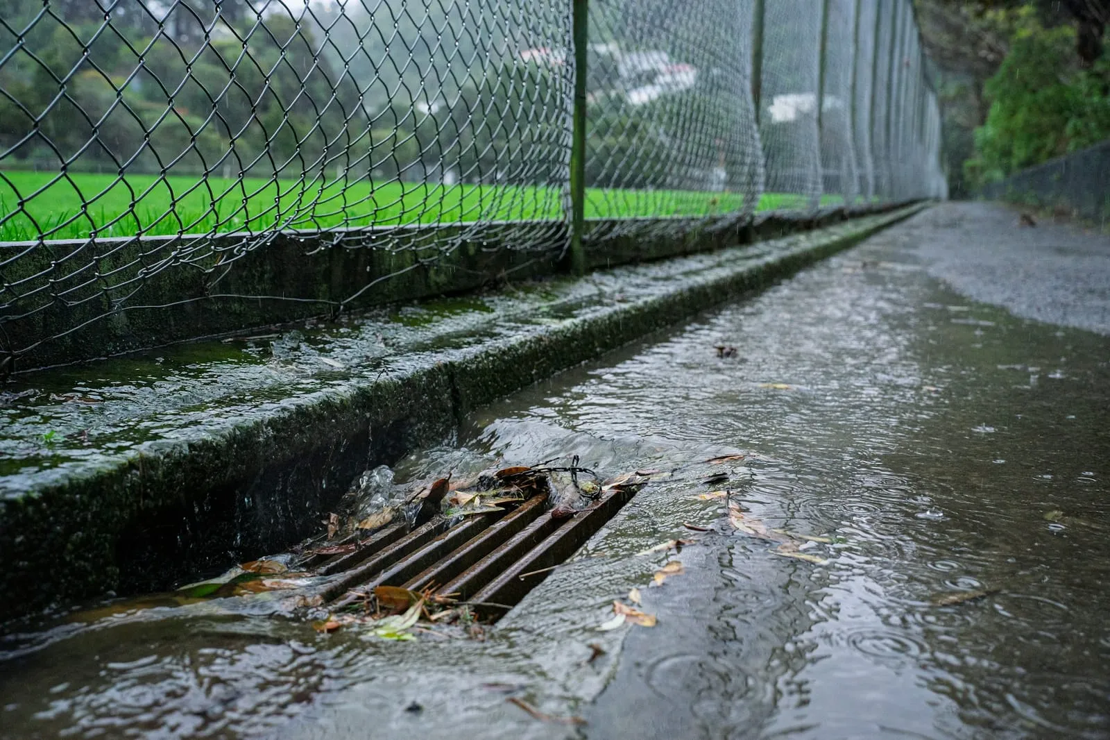 Der Showstopper? Wohin mit dem Regenwasser